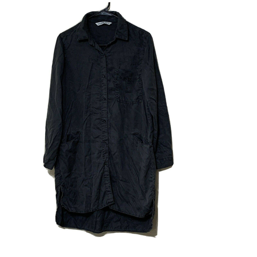 Zara Basic Z1975  GrayDress Woman Shirt Dress